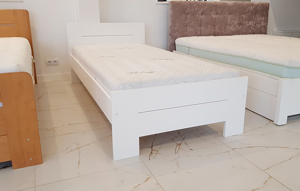 ŁÓŻKO DREWNIANE KLASYCZNE PROSTE II