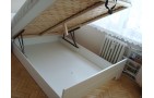 ŁÓŻKO DREWNIANE Z POJEMNIKIEM PROSTE II